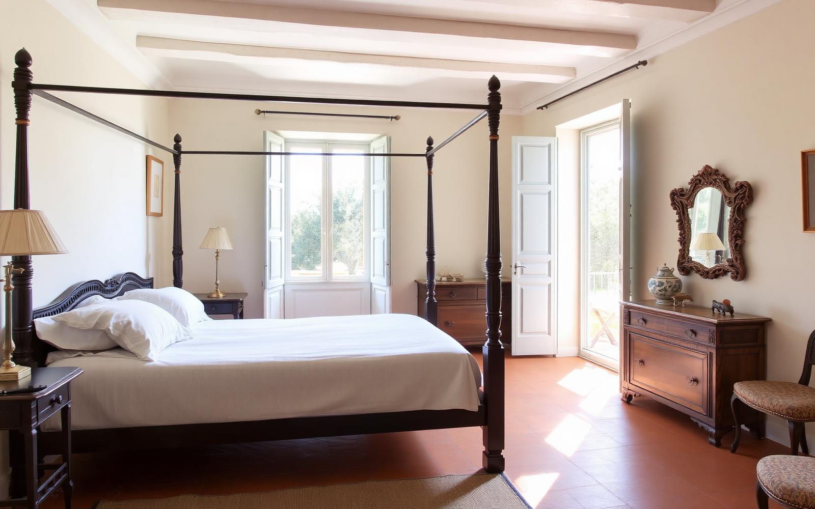 Guest suite in the main house